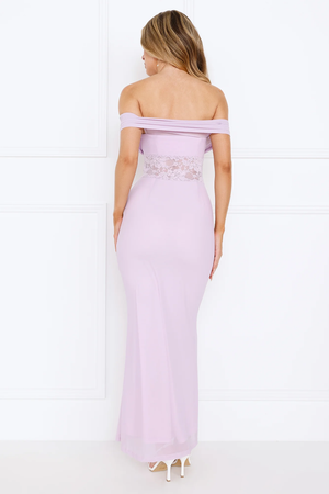 Off Shoulder Maxi Dress