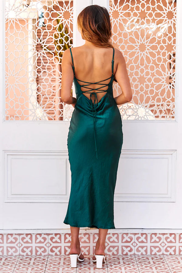 Two Worlds Apart Midi Dress