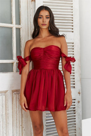 Lover To You Mini Dress Red