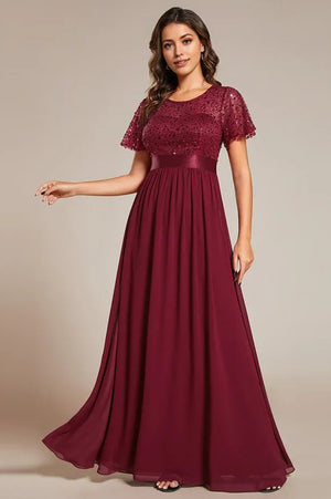 Women's court gowns and high-end sequined Maxi dresses