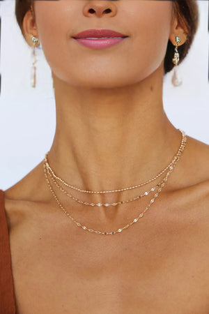 Smooth Vibes Necklace Gold