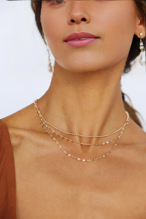 Smooth Vibes Necklace Gold