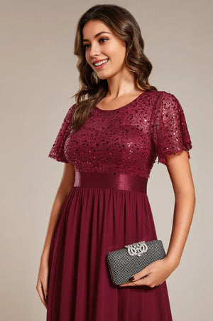 Women's court gowns and high-end sequined Maxi dresses