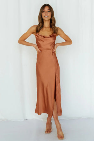 Stand On My Own Midi Dress