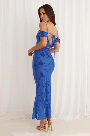 Good Fun Off Shoulder Maxi Dress