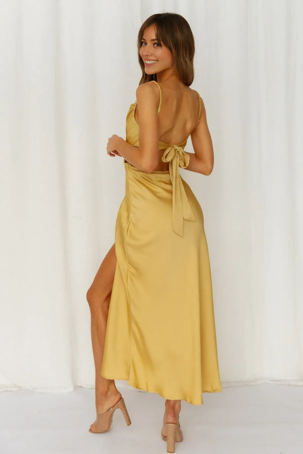 Stand On My Own Midi Dress