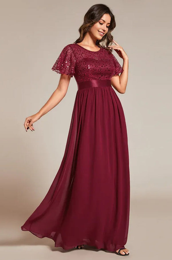 Women's court gowns and high-end sequined Maxi dresses