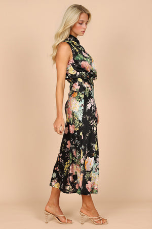 Anabelle Halter Neck Midi Dress