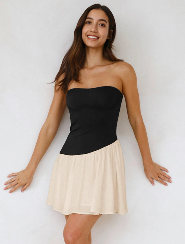 Brand New Me Strapless Mini Dress