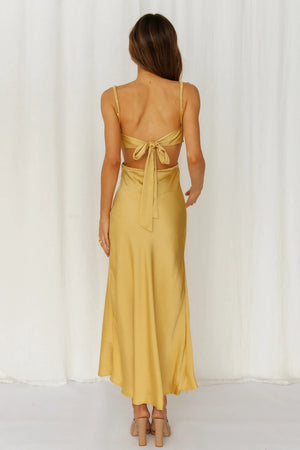 Stand On My Own Midi Dress