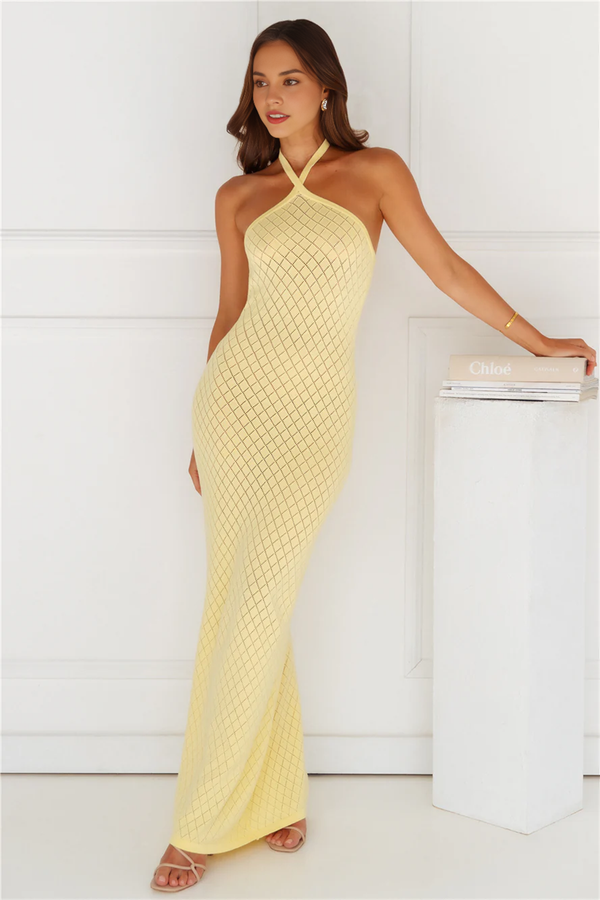 Simi Maxi Dress Yellow