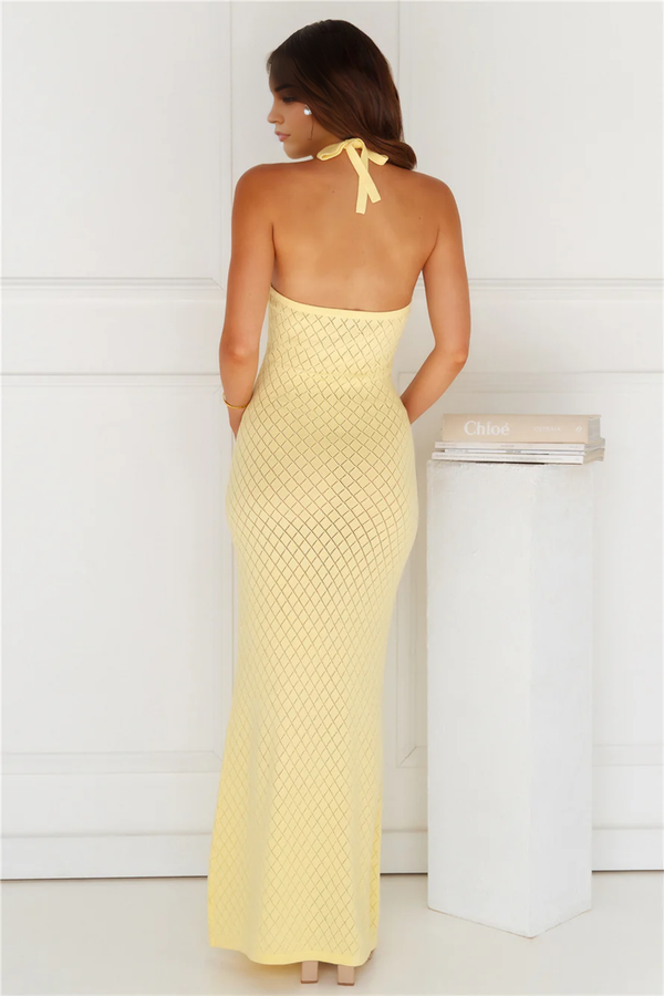 Simi Maxi Dress Yellow