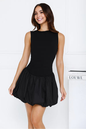 Slay Mode Bubble Mini Dress